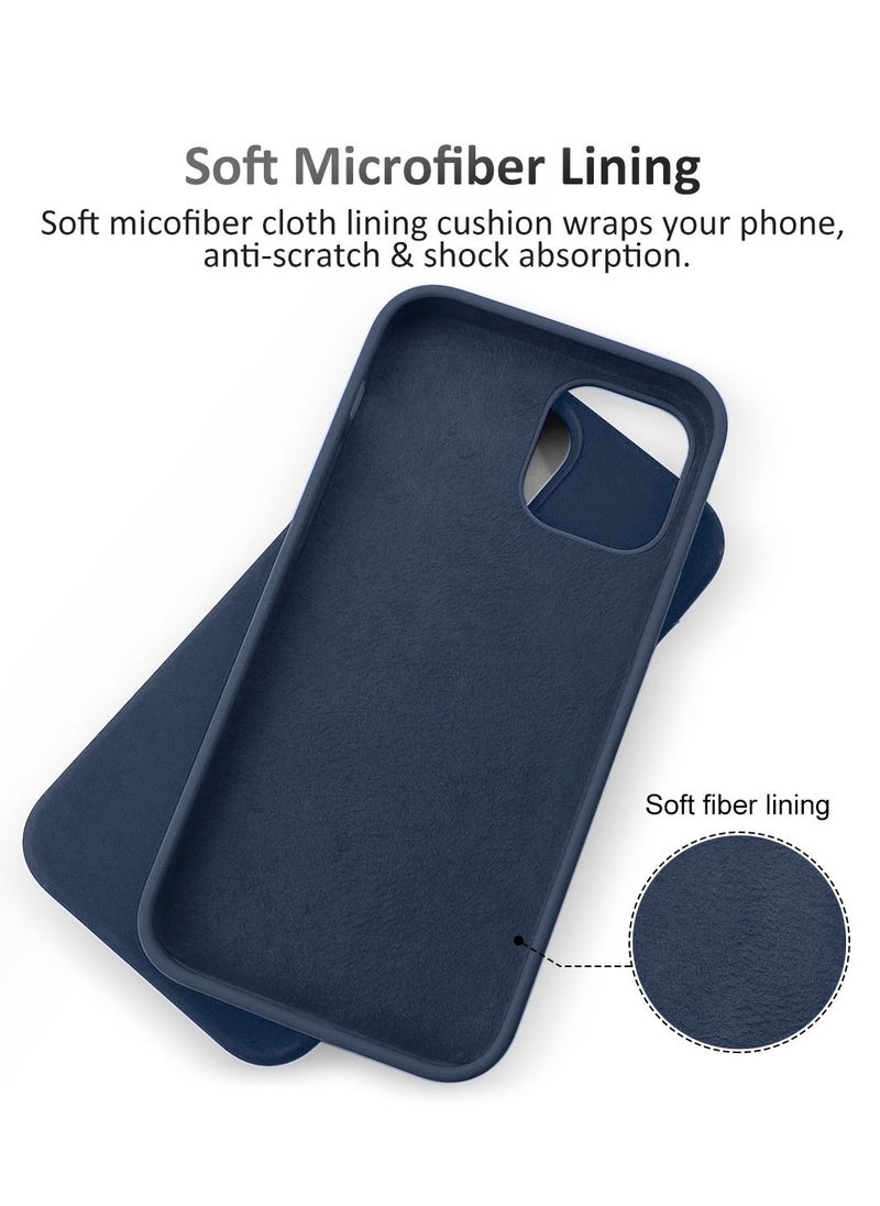 PRIMEEIGHT - iPhone 13 Case 6.1 inch - Shockproof Curved Edges apple iphone 13 case Anti Scratch iphone 13 protective case BLUE - Image 1