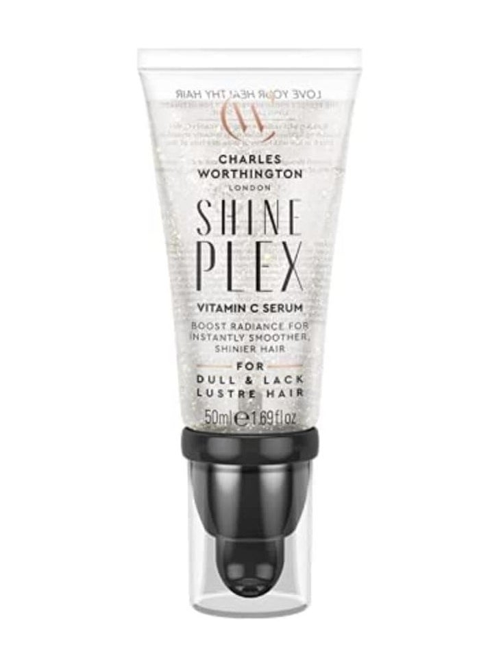 CHARLES WORTHINGTON Shine Plex Glass Shine Serum Vitamin C to Hydrate and Nourish Hair Salon Smoothing Treatment for Women 50 ml  - Image 2