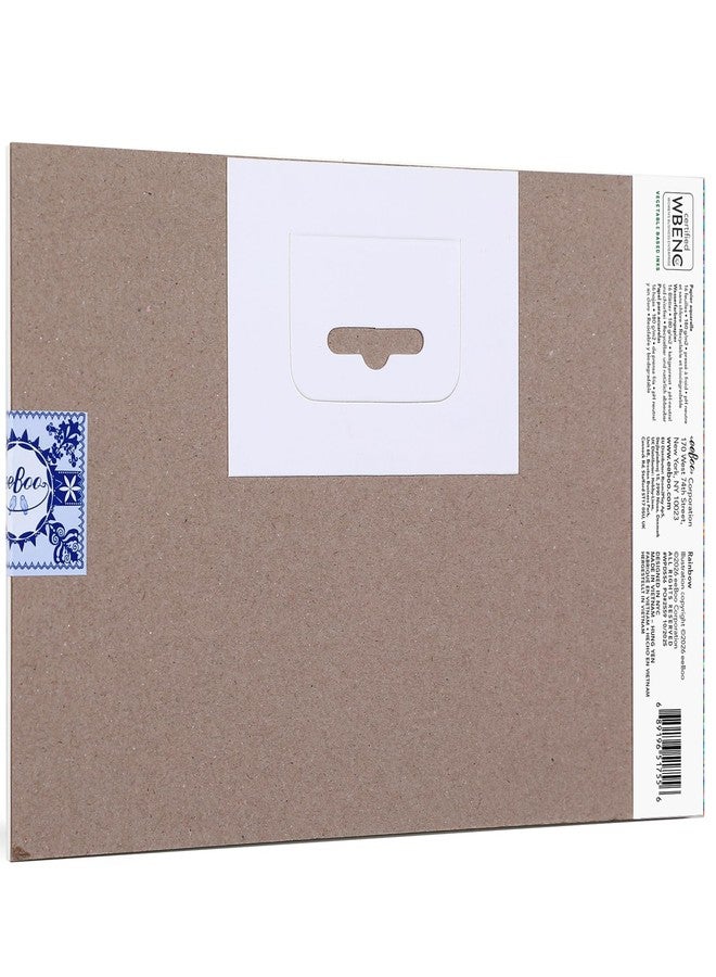eeBoo Rainbow Watercolor Pad - 16 Sheets, 9.5" x 6.5", 85 LB / 180 GSM - Image 2
