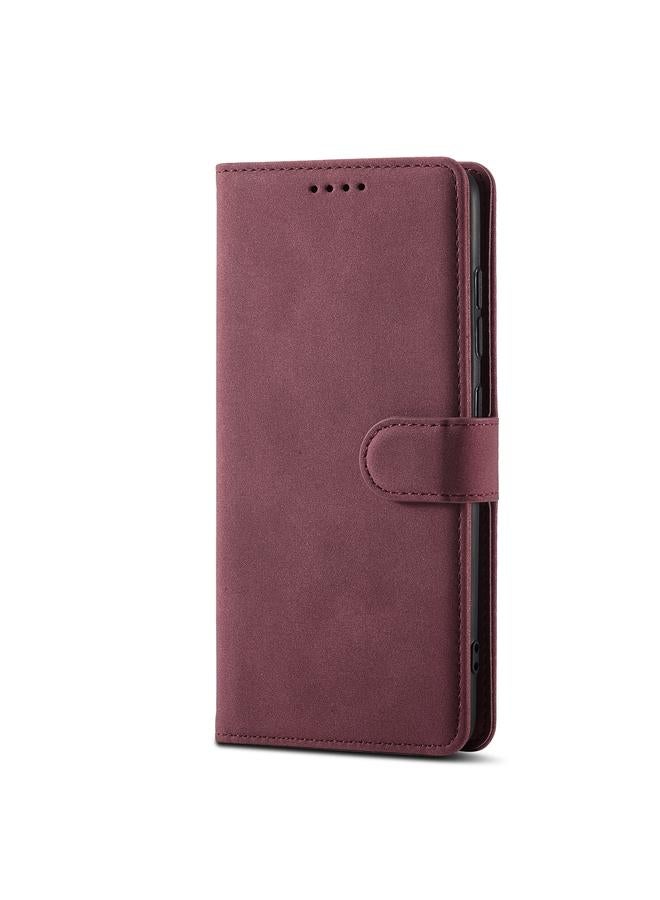 S-TOP Case For Samsung Galaxy A31 Frosted Anti-theft Brush Horizontal Flip Leather Case with Holder & Card Slots & Wallet - Image 2