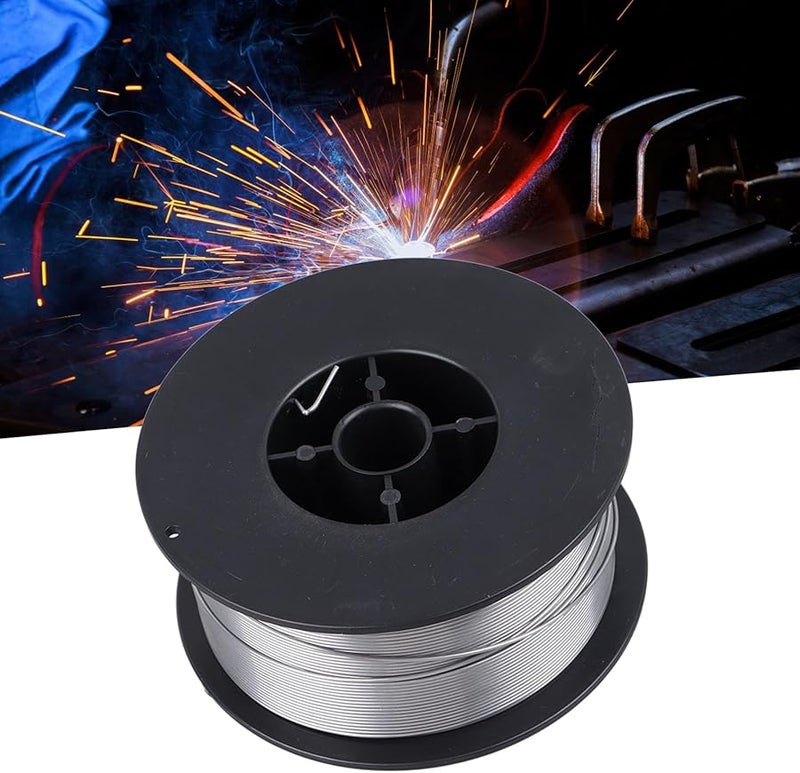 1 0 مم سلك ذو قلب منصهر عالي الصلابة 1 كجم فولاذ الكربون لحام MIG بدون غاز - Image 3
