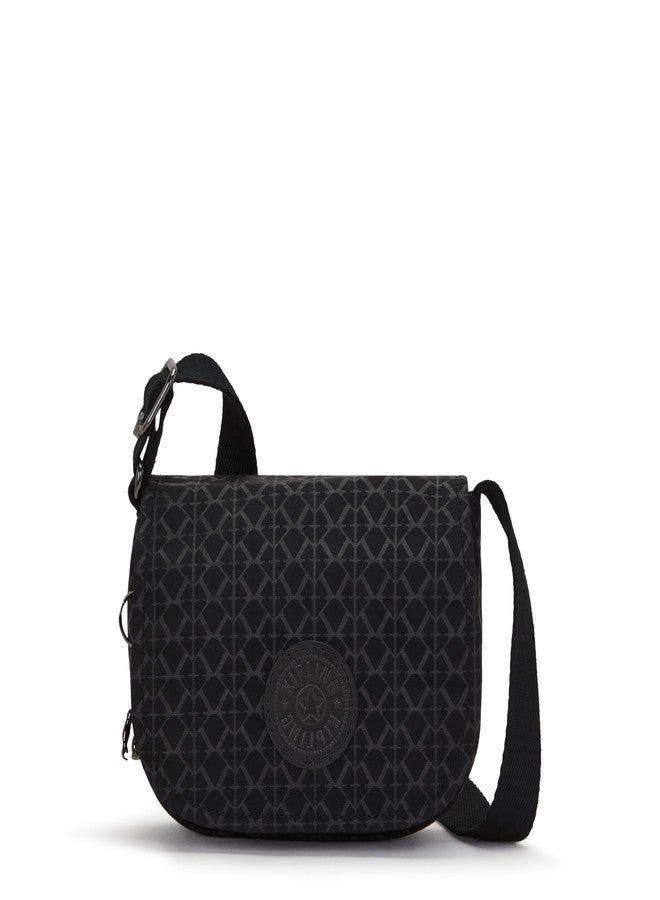 KIPLING KIPLING حقيبة كتف متوسطة الحجم من كيبلينج للنساء طراز لورين، مزودة بإغلاق مغناطيسي، حقيبة كتف متعددة الاستخدامات - Image 1