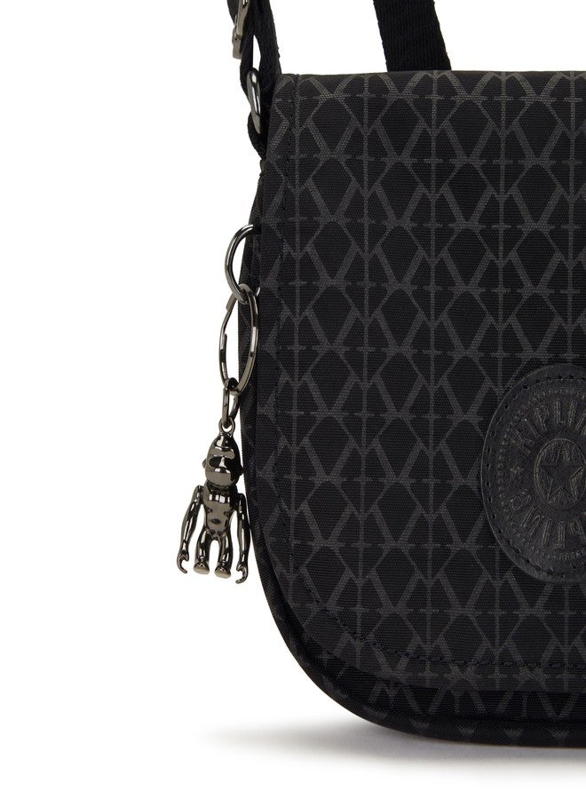 KIPLING KIPLING حقيبة كتف متوسطة الحجم من كيبلينج للنساء طراز لورين، مزودة بإغلاق مغناطيسي، حقيبة كتف متعددة الاستخدامات - Image 5