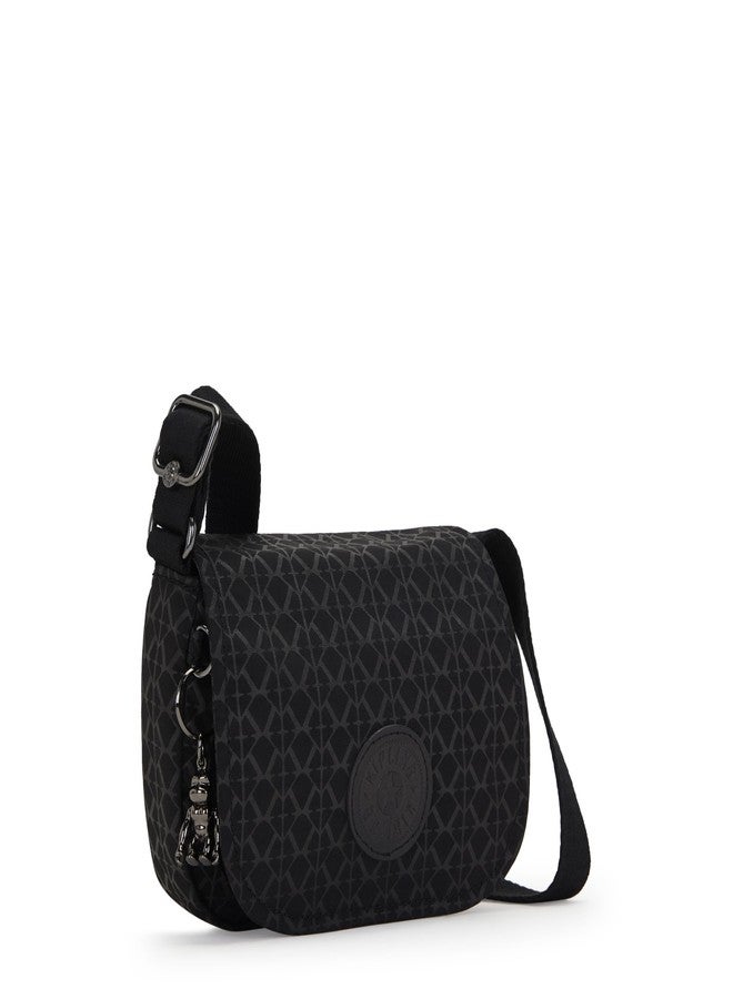 KIPLING KIPLING حقيبة كتف متوسطة الحجم من كيبلينج للنساء طراز لورين، مزودة بإغلاق مغناطيسي، حقيبة كتف متعددة الاستخدامات - Image 4