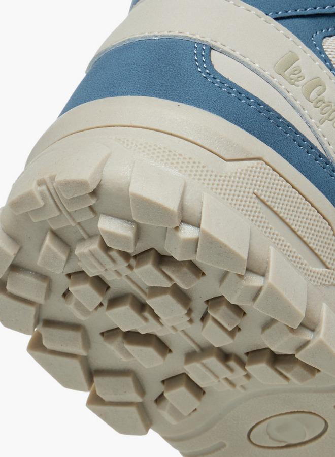 Lee Cooper Boys' Panelled Ankle Boots With Lace-Up Closure - Image 5