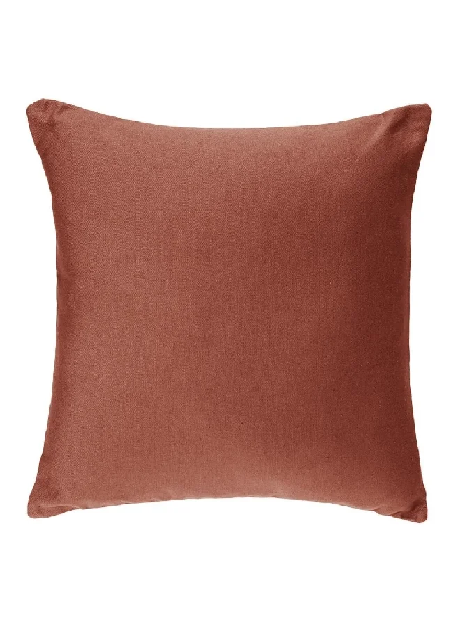 atmosphera Premium Quality Square Shaped Cushion Terracotta 38 x 38 cm 103850N2