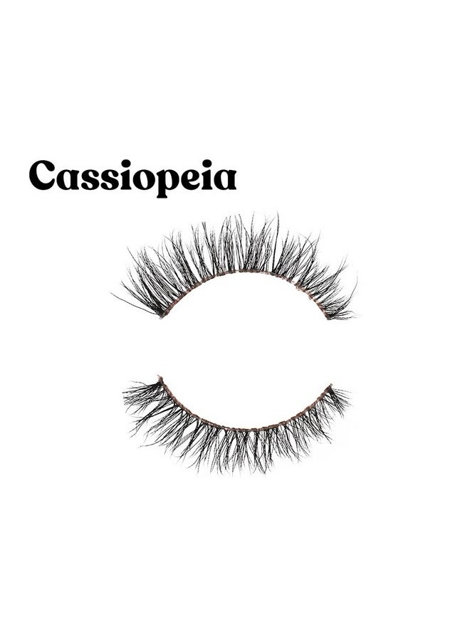 Silly George Supernatural Series Starter Kit Pretty Lashes With Adhesive Eyeliner ; Clear Band Gives Lashes Natural Look ; Extra Strong Hold For False Eyelashes (Cassiopeia, Linerbond™ Clear)  - Image 3