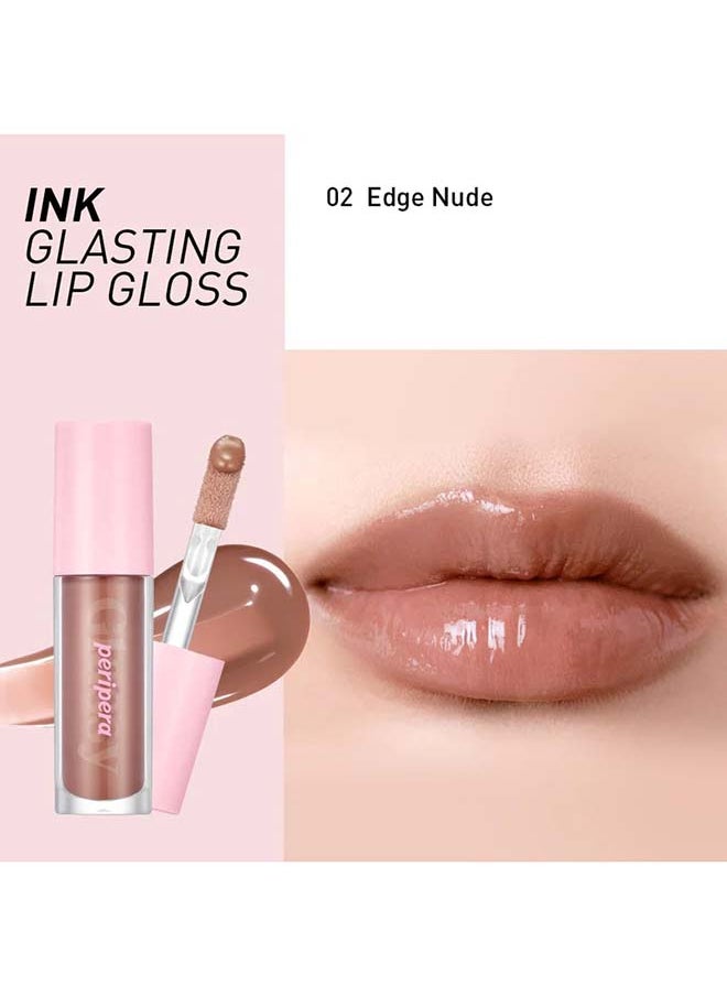 Peripera ملمع الشفاه Ink Glasting 002 Edge Nude  - Image 3