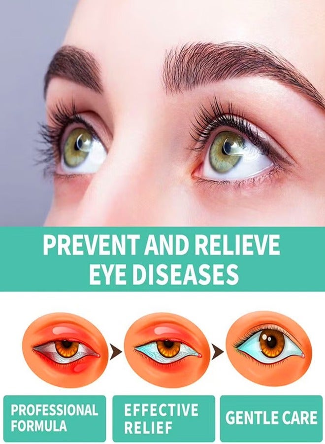 EELHOE Enhance Eye Roller for Women & Men Relieves Tired Dry & Puffy Improves Eye Comfort 8ml Eyes Massage Roller - Image 3