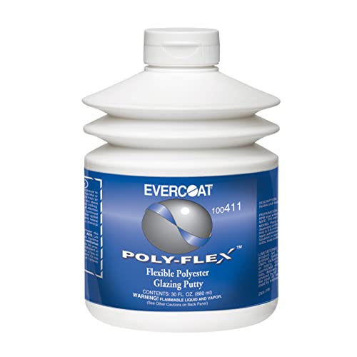 Evercoat Poly-Flex Flexible Polyester Glazing Putty for Spot Filling and Skim Coating - 30 Fl Oz - Image 1