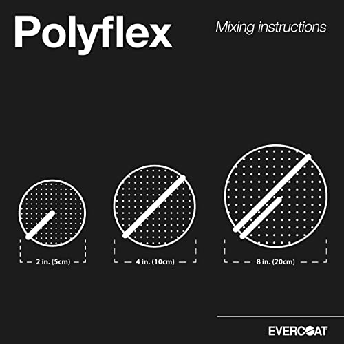 Evercoat Poly-Flex Flexible Polyester Glazing Putty for Spot Filling and Skim Coating - 30 Fl Oz - Image 5