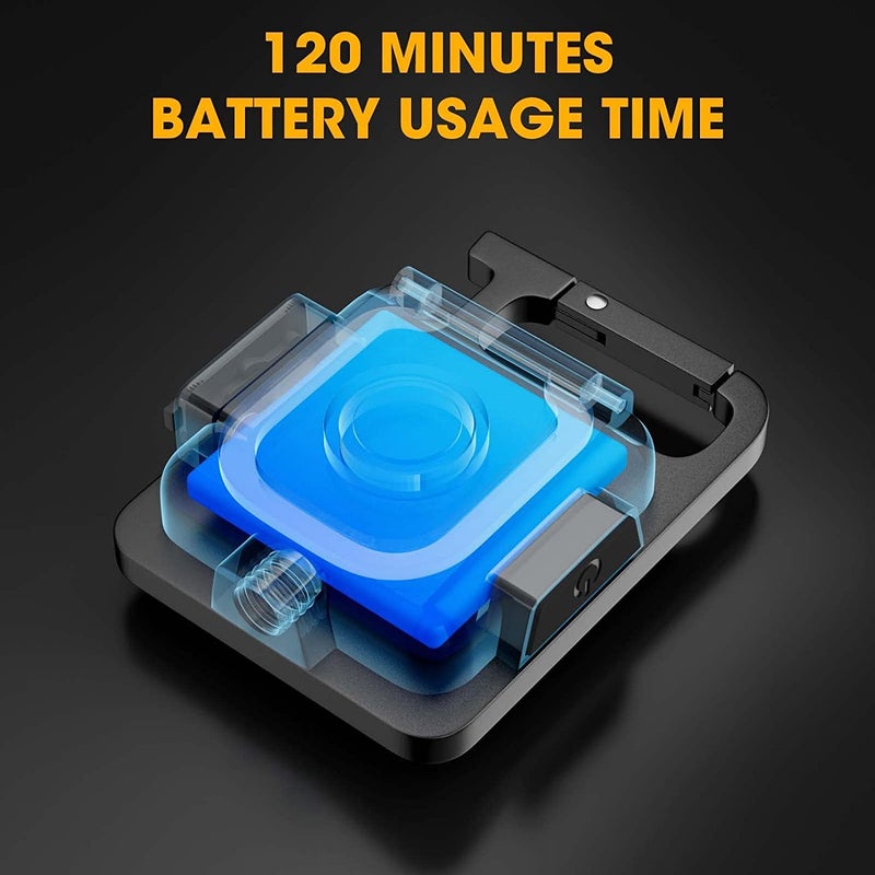 JHBK JHBK Mini LED Flashlight Keychain Torch COB Work Lights 800 Lumens Rechargeable Waterproof Pocket Lamp with Magnetic Hook Bottle Opener Emergency Repairs LightRunning Camping Pack of 1 - Image 2