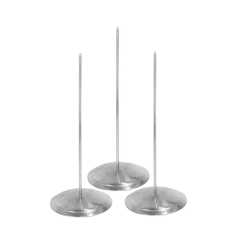 GoodWill Tech Bill Fork - Stainless Steel Desk Straight Rod Paper Bill Fork (Pack of 3) - Image 1