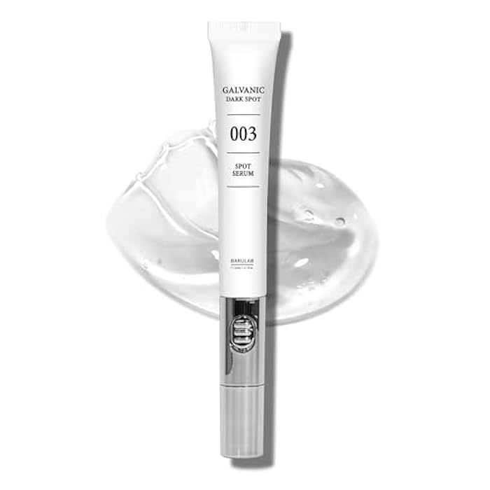 BARULAB Galvanic Dark Spot Serum Auto Depuffing Lifting Eye Cream - Deeply Penetrates Corrects Uneven Skin Tone Hyperpigmentation Dark Circles Fine Lines Wrinkles Puffiness Korean Skincare - Image 1