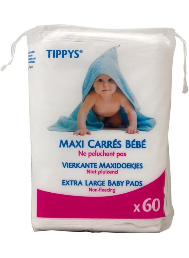 Tippys Extra Large Baby Pads - 60 Count - Image 1