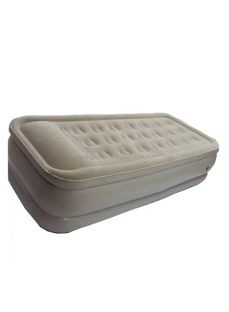 فول جوي مرتبة هوائية مرتفعة مع مضخة كهربائية مدمجة قابلة للنفخ - Image 1