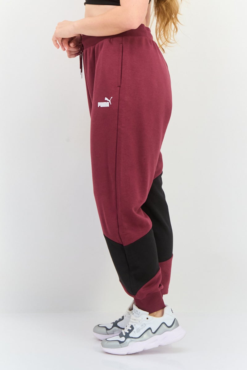 PUMA Women Sportswear Fit Outdoor Sweatpants, Maroon  - Image 2