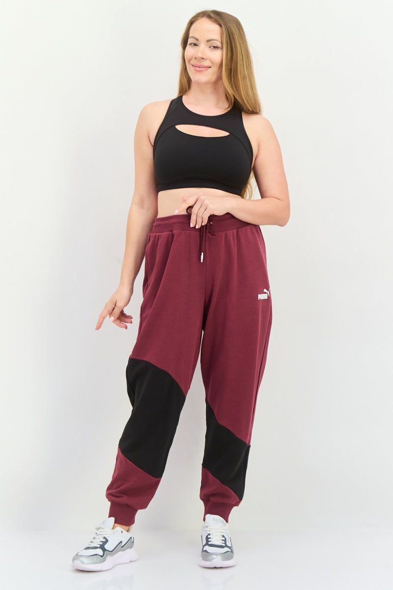 PUMA Women Sportswear Fit Outdoor Sweatpants, Maroon  - Image 4