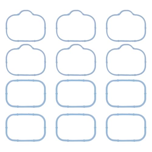 Eponcia Intake Manifold Gasket Upper Lower Plenum Intake Manifold Gasket Set Fits for Chrysler Dodge Ram 1500 Grand Caravan Avenger Jeep Wrangler MS97204 36L Fuel Injection Seal Gaskets 12PCS - Image 1