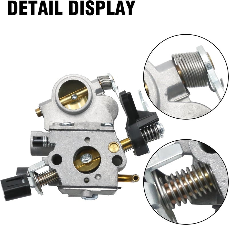 SYOWADA MS391 Carburetor Tune Up Kit Replacement for Stihl MS311 MS311C MS391 MS391C MS362 MS362C Chainsaw Air Fuel Filter 1140 120 0600 1140 140 4401 - Image 4