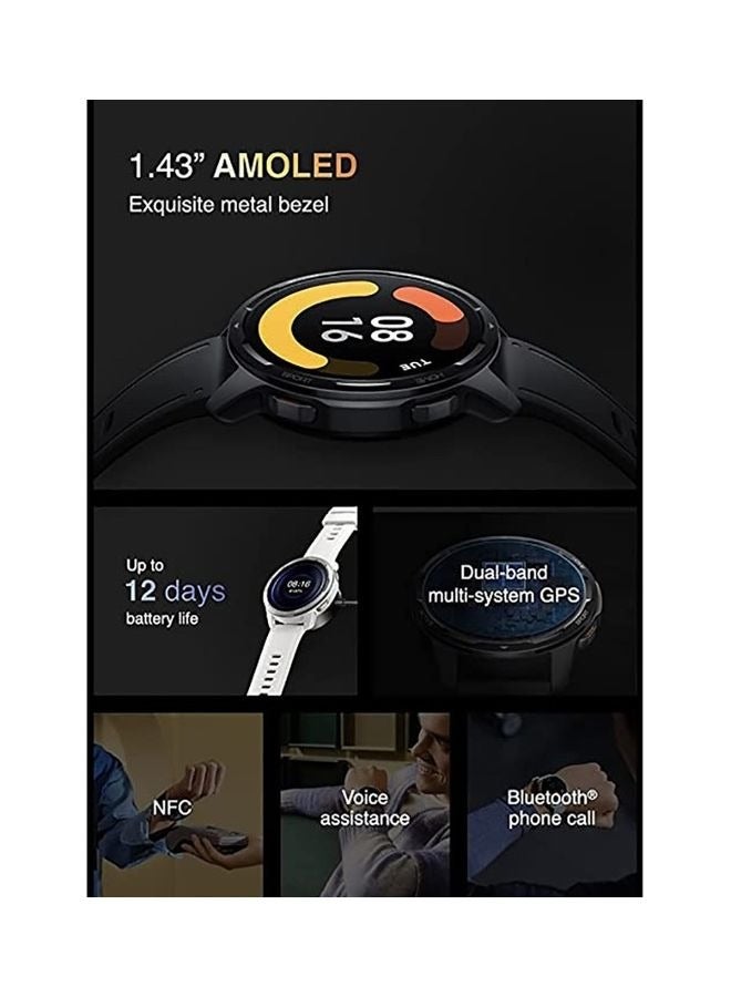ريبنيو ساعة S1 Active الذكية بشاشة AMOLED تعمل باللمس مقاس 1.43 بوصة، و117 وضعًا للياقة البدنية، وأكثر من 200 وجه للساعة - Image 4