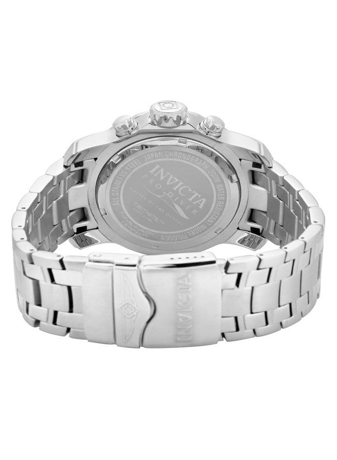 Invicta Pro Diver Men's Black Dial Stainless Steel Band Watch - 0069 - Image 3
