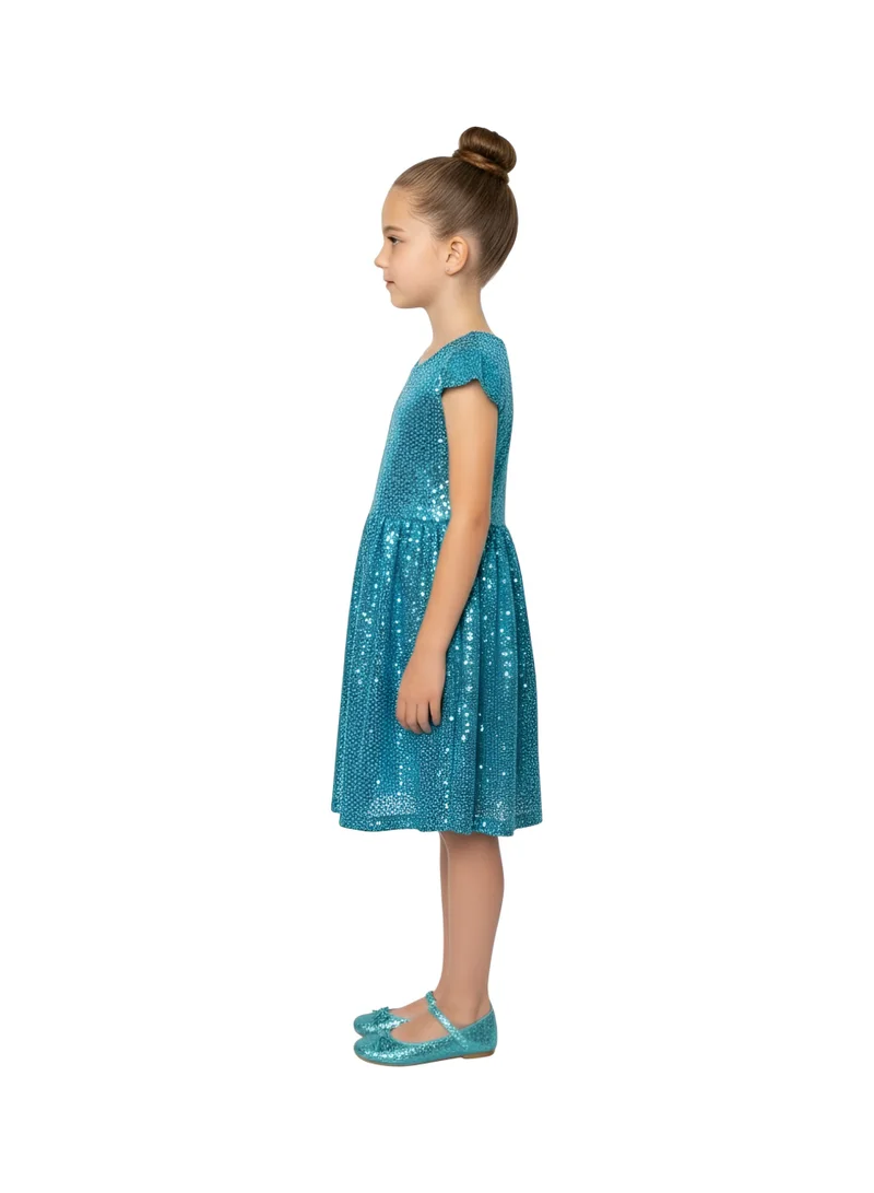 Bidani Blue Sparkle Fun Dress