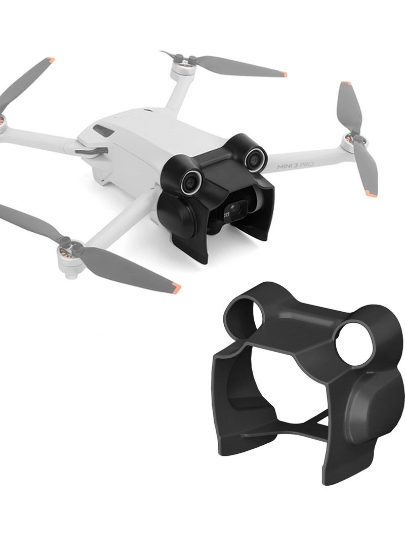 Lens Hood for DJI Mini 3 Pro Lens Cover Sunshade Protective Cover Gimbal Camera Guard Accessories (Black) - Image 1