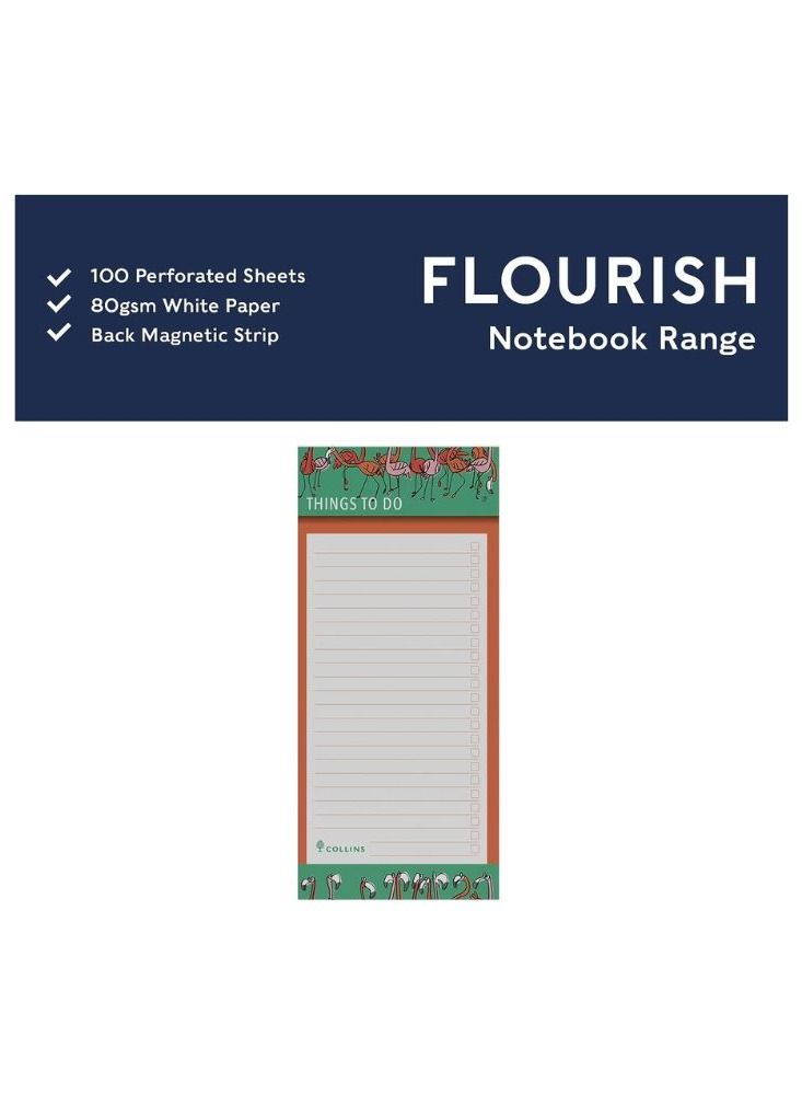 كولينز دفتر مهام كولينز فلوش مع لوح مغناطيسي رفيع - تصميم فلامنغو - Image 3