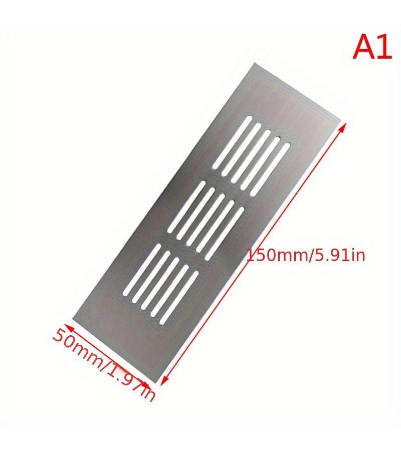 Aluminum Alloy Perforated Sheet Air Vent Grid Model B5 - Image 3