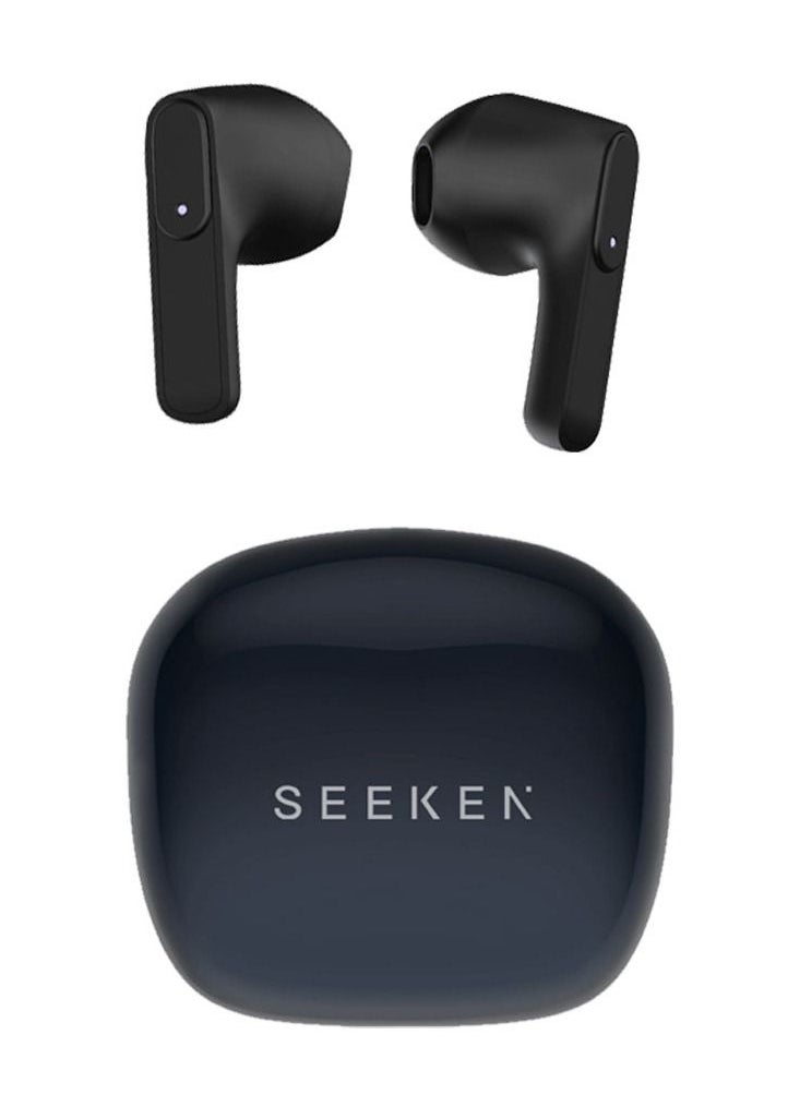 Seeken Seeken Bluetooth Wireless Nano Earbud With Mic for iPhones and iPads Black  - Image 1
