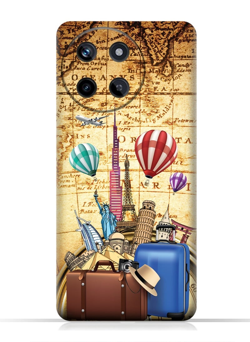 إيه إم سي ديزاين غطاء حماية بطبعة هاتف ريلمي 11 4G - Image 1