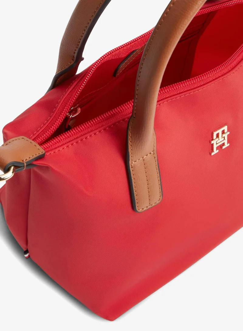TOMMY HILFIGER Primary Red TH Monogram Tote Bag for Women | Best Price UAE