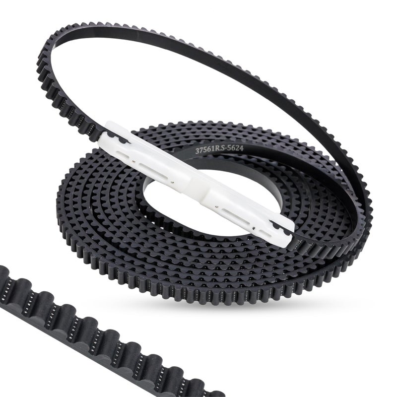 BlueStars Upgraded 37561R.S Belt for 7FT Garage Door - Compatible with Genie 1028 1128 2028 2128 3020 3042 3024 3120 Silentmax 1000 1200 Intellig 1000 1200-223'' Garage Door Opener Belt Replacement - Image 1