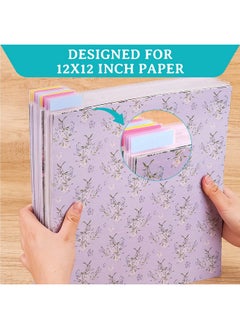 Caydo 42 Pieces Scrapbook Tabbed Dividers Plastic Clear Scrapbook Paper Dividers With 56 Pieces Sticky Index Tabs For Dividing 12 X 12 Inch Scrapbook Paper Cardstock  - Image 3