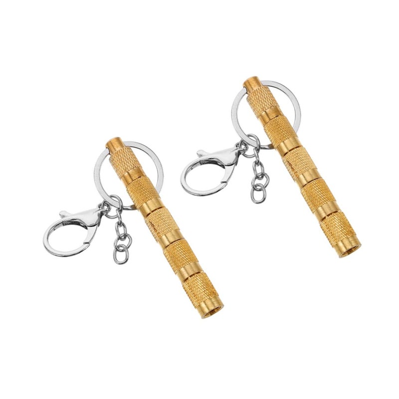 2Pcs Copper Tire Deflator Portable Quick Deflation Valve Tool for Cars SUVs Off Road Vehicles - Image 2