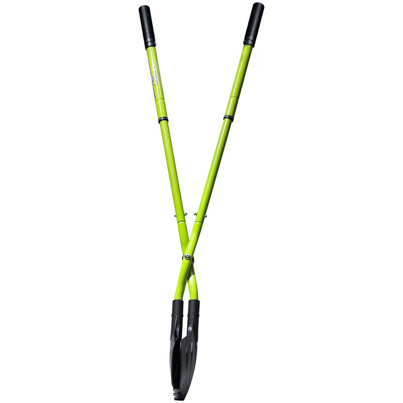 Earthwise 50002 Gator Grabber Telescoping Leaf Clean-Up Tool, Green/Black - Image 3