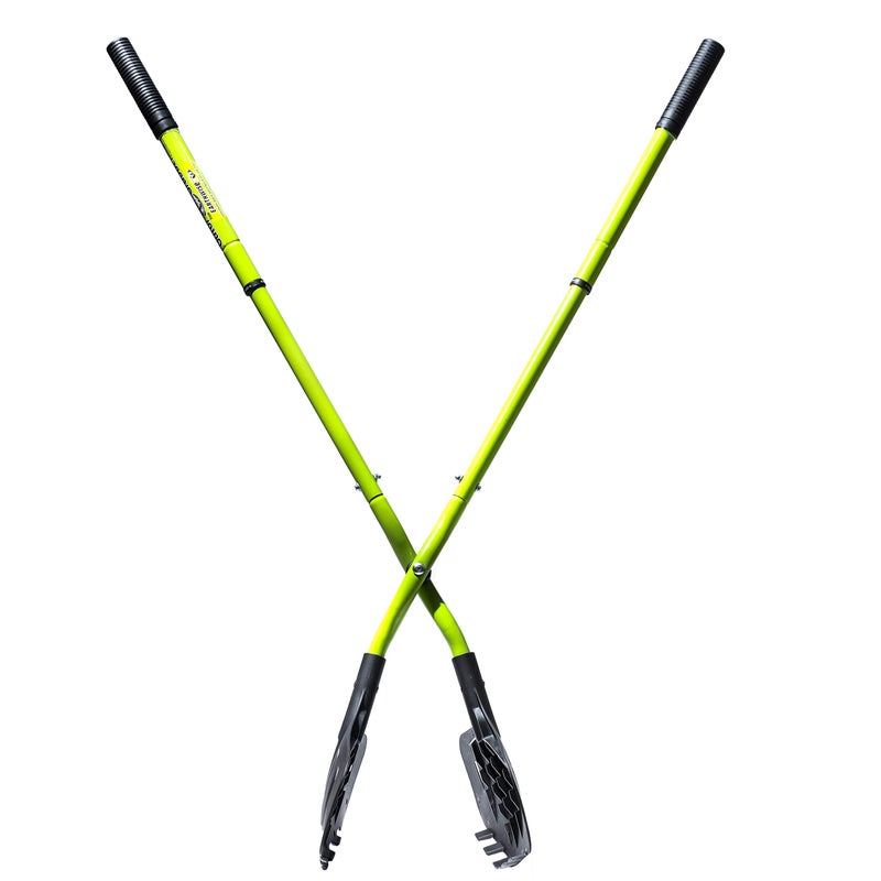 Earthwise 50002 Gator Grabber Telescoping Leaf Clean-Up Tool, Green/Black - Image 4