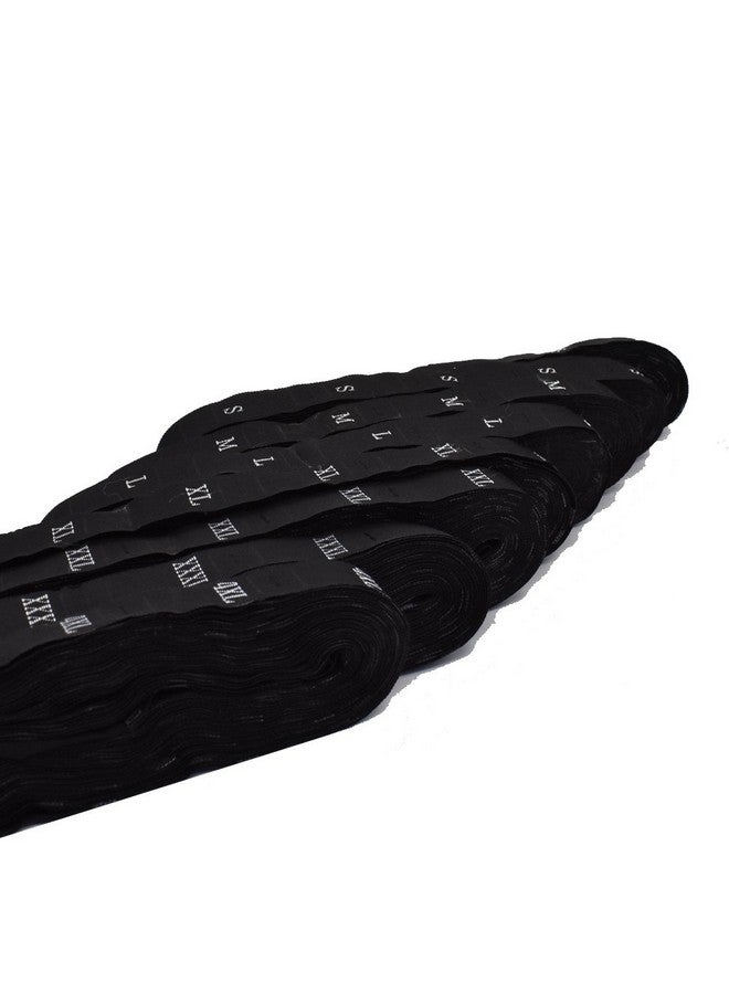 ريناشد 4000 قطعة من ملصقات مقاسات الملابس المصنوعة من البوليستر المنسوج، كل مقاس 500 قطعة - Image 3