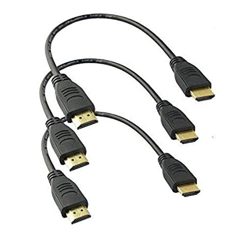 MMNNE 3Pack 8inch HDMI Male to Male Cable,High-Speed HDMI HDTV Cable - Supports Ethernet, 3D,1.4V - Image 3