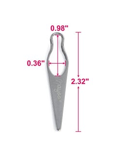 NAYOO Dreadlock Tool 5 Pieces Interlocking Tool Needle For Dreads 5 In 1, Silver Starting And Maintaining Your Locs Easily Wide Range Of Uses  - Image 2