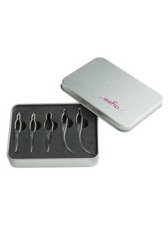 NAYOO Dreadlock Tool 5 Pieces Interlocking Tool Needle For Dreads 5 In 1, Silver Starting And Maintaining Your Locs Easily Wide Range Of Uses  - Image 1