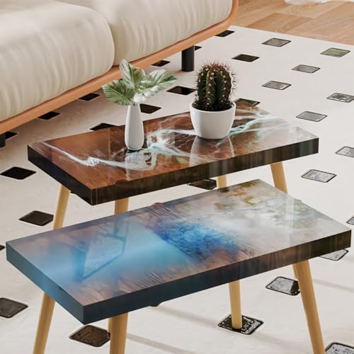Vehipa Extra Large Epoxy Resin Mold 22.63x11.81x1.38in, Reusable Resin Molds for River Table, Coffee Table, Trays, Cutting Boards, DIY Resin Art - Image 5