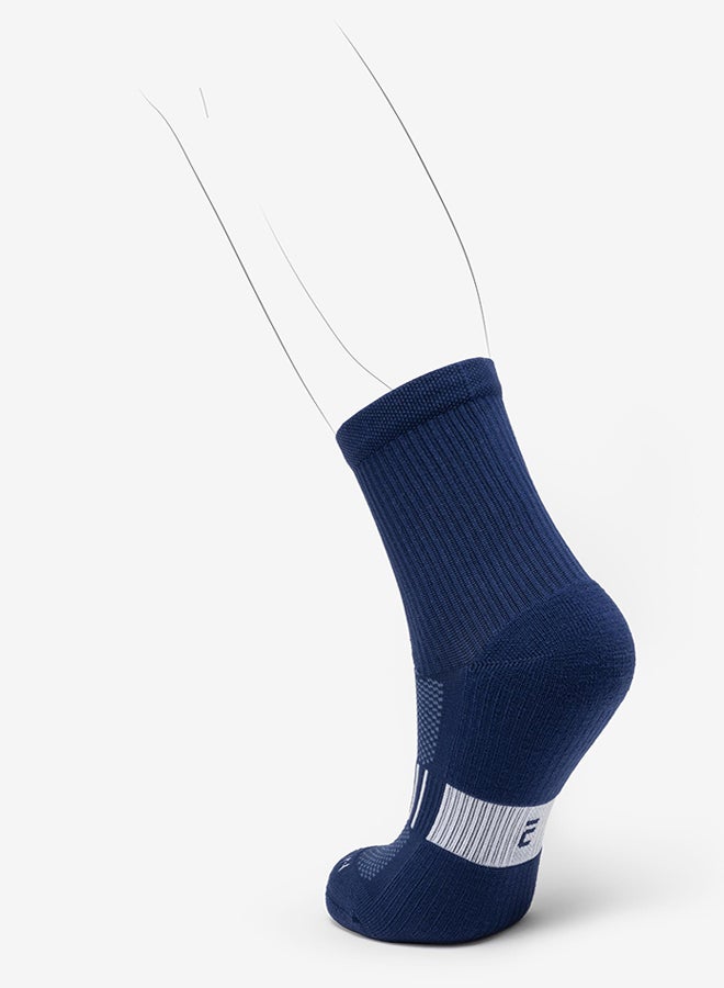 DECATHLON Kids' Comfort Running Socks-Kiprun 500 Mid - Image 2