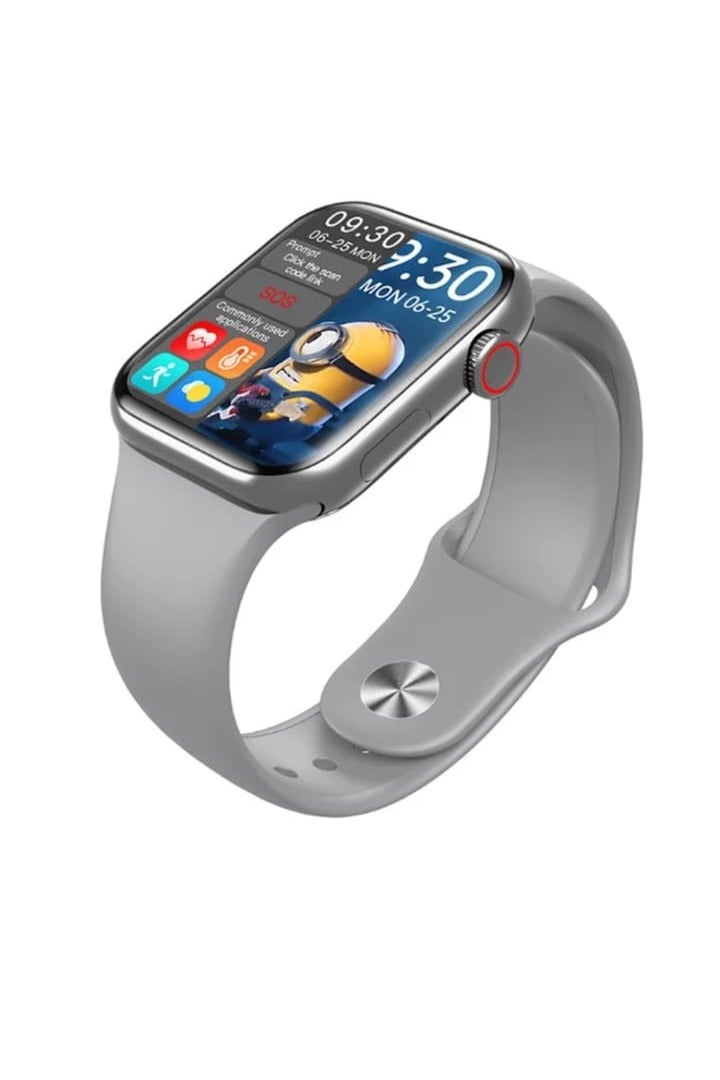 X90 Max Smart Watch with 2.19-Inch Big Display, Wireless Charging, Heart Rate Monitor, BT Call, Siri Support - Unisex - Image 3