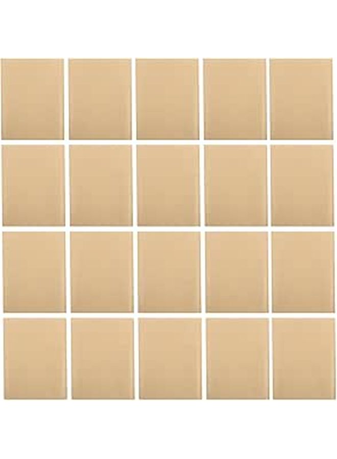 Kraft Bubble Mailers 22x34cm Self Sealing Padded Envelopes 20 Pack Shockproof - Image 1