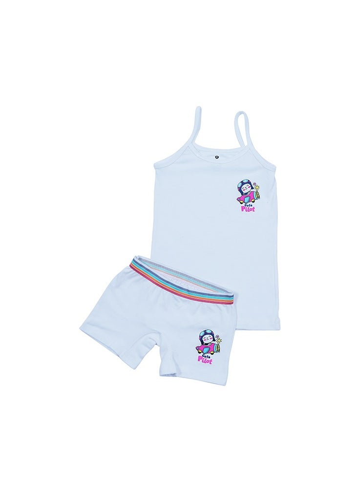 Winkies - Undershirt and Short Set - 2 pieces-Color and Print May Vary - Image 1