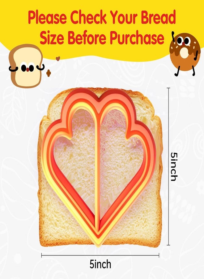Doiaz Sandwich Bread Cutters Vegetable Shapes for Lunch Bento Box Accessories Kit Includes Fruit Cutter, Animal Food Picks, Cookie Cutters, Fun Stickers, Easy to Use - Image 4