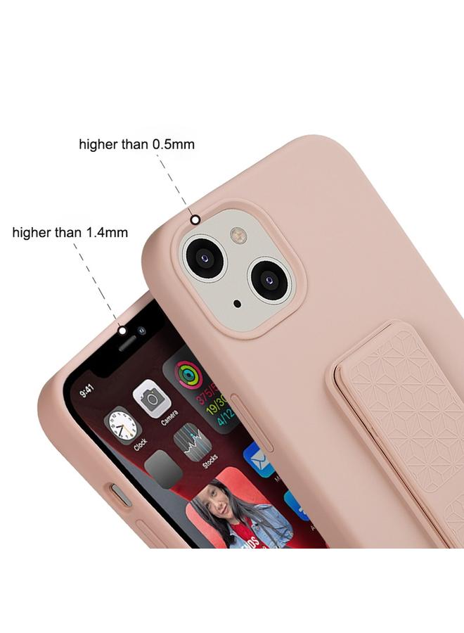 S-TOP Case For iPhone 15 Plus Liquid Silicone Holder Phone Case - Image 5