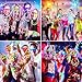 OLUPP Glow in the Dark Party Supplies 264 PCS Light Up Party Favors with LED GlassesGlow SticksFinger LightsLED Hair ClipsSlingshotGlasses MoldsButterfly Bracelet for BirthdayRavesNew Year - Image 4